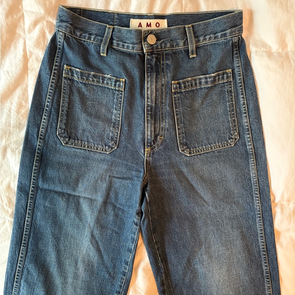 AMO Patch Pocket Jeans